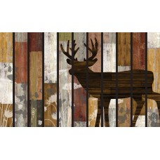 Better Homes&gardens Bhg 18x30 Masterpiece Deer Planks Mat   554758123